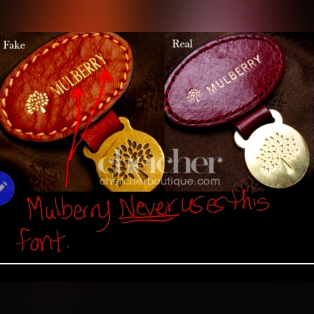 Authenticating Mulberry bags - Picture 7 of 7
